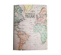 Legami Foglio B5 - Quaderno a Righe, Multicolore (Travel), 18,5x24,8 Cm