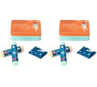 Legami - Gioco Della Campana, Scatola riutilizzabile con 1 Segnalino e 2 Gessi colorati, 13x10 cm (Confezione da 2)