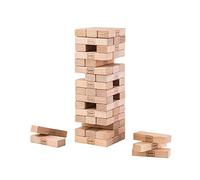 Legami - Gioco della Torre traballante, con 48 Mattoncini in Legno, 7,4x23,3 cm