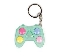 Legami- Gioco di Memoria Luminoso e sonoro, Sequenza di Colori da memorizzare e ripetere, con Anello Portachiave, Batterie Incluse, 15 Livelli, 4,5x1,5 cm, Verde, MMK0001