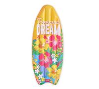 Legami - Materassino Mare Gonfiabile, Materassino Gonfiabile Singolo, 2 Camere d'Aria, Supporta fino a 90 Kg, A forma di Tavola da Surf, Include Toppa Autoadesiva per Piccoli Fori, 70 x 173 cm