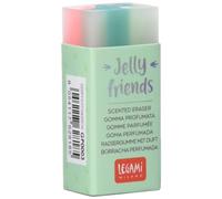 Legami GP0003 - Gomma Profumata, Jelly Friends, 2,2x5 cm, Tema Dino, Aroma Vaniglia, Cancellatura Morbida e Pulita