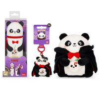 Legami Halloween Bam-Boo! Panda Set 3 Pezzi - Mini Peluche Super Soft, Portachiavi Peluche e Astuccio 2-in-1 in Silicone - Kawaii, Idea Regalo