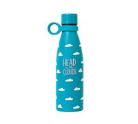 Legami - Hot&Cold, Bottiglia Termica 500 ml, Ø 7 cm, Leggera e Resistente, Chiusura Ermetica, Manico in Silicone Removibile, Tema Cloud, Head in the Clouds, Senza BPA e Ftalati