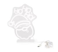 INSEGNA LUMINOSA NEON SANTA CLAUS LEGAMI
