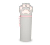 Legami Kawaii Astuccio Scuola 2 in 1 in Morbido Silicone Tema Kitty Paw
