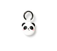 Legami Key Ring For, Portachiavi Per AirTag 3 8X5 Cm In Silicone E Metallo Tema Panda Personalizza Il Tuo Di Unisex Adulto, Taglia unica