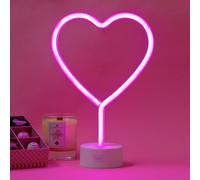 Legami - Lampada da Tavolo Led Effetto Neon - Cuore - It's a Sign