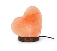 Legami Lampada di Sale, Cromoterapia, Forma Cuore, Effetto Luminoso, Luce Bianco Caldo, Sale Naturale Himalayano, 11 x 12 x 7.5 cm