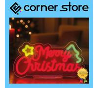 Legami - Lampada Luminosa Led a Effetto Neon - Merry Christmans - Luce Natale
