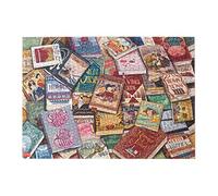 Legami- Puzzle da 1000 Pezzi, con Poster Guida e Sacchetto Conteniture in Tessuto, 68x48 cm, Tema Book Lover, Colore, PUZ0008