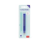 Legami Lovely Friends - Set di 2 ricariche per penna gel, colore: blu