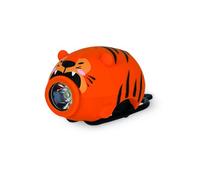 Legami - Luce Anteriore per Bicicletta con Campanello, Tema Tiger, Cinturino regolabile, 3 modalità di Luce, 5 Modalità di Suono, Cavo di Tipo C incluso, Ricaricabile, Resistente all'Acqua