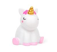 Legami - Luce notturna per Bambini, 4 Colori, Batterie incluse, 20 Ore di Autonomia, 10,4x11,5 cm, Tema Unicorn