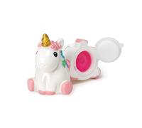 Legami - Lucidalabbra, Gusto Vaniglia, per Bambina, Gloss Rosa Trasparente, 4,5x5,5 cm, Tema Unicorn