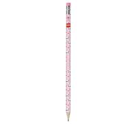 Legami - Matita in Carta riciclata, H18,5cm, Ø0,7cm, Mina HB, Gommina alla Base, pretemperata, per Scuola e Ufficio, per disegnare, scrivere