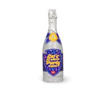 Legami - Maxi Bottle Party Popper, Bottiglia Sparacoriandoli, Colore Argento, Prodotto con Contenuto Sottopressione, Coriandoli di Carta Multicolore