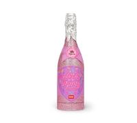 Legami - Maxi Bottle Party Popper, Bottiglia Sparacoriandoli, Colore Rosa, Prodotto con Contenuto Sottopressione, Coriandoli di Carta Multicolore