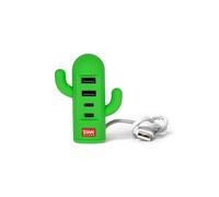 Legami - Mini Hub USB a 4 Porte, Tema Cactus, compatibile con USB 1.0/1.1/2.0, Windows 2000/XP/7/8/10, MacOS da 8,5 in poi, Linux Kernel da 2,4 in poi