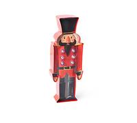 Legami - Mini Luce Decorativa, 8x21 cm, Tema Nutcracker, Gancio Posteriore per Appenderla, Tasto ON/off, 3 Batterie LR44 Incluse, Solo per Uso Interno, Illustrazione di Adrian Macho
