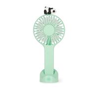 Legami - Mini Ventilatore Portatile Ricaricabile, Mini Fan, Ventilatore Panda Piccolo Tascabile a 3 Velocità, USB Ricaricabile, 6 x 21,5 x 6,6 cm, Panda