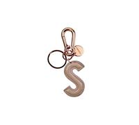 Legami My Initial Portachiavi (Pink) Rosa Oro, Key Chain Unisex Adulto, Taglia unica