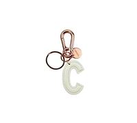 Legami My Initial Portachiavi (White) Bianco, Key Chain Unisex Adulto, Taglia unica