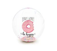 Legami- Palla Gonfiabile con Palline Colorate all’Interno, Tema: Donut, Ideale per Giocare sulla Spiaggia, in Piscina e in Giardino, Diametro: 40 cm, PVC, Colore, Unica, BB0004