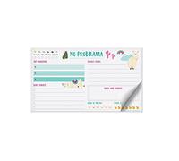 Legami Paper Thoughts Blocco Note con 70 Fogli Staccabili, Blu (Llama), 19 x 11 cm