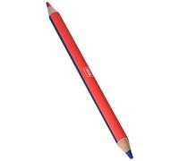 Legami - Pastello Jumbo 2 Colori, Red & Blue, 1x17,5 cm, Gira la Matita su se Stessa per Passare dal Rosso al Blu, per Scrivere, Disegnare e Colorare, Tratto Preciso