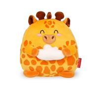 Legami - Peluche Plush Super Soft!, Tema Giraffe, Formato Mini, con Carta d'Identità personalizzabile, Sta in Piedi da Solo, 14x15x12 cm