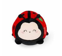 Legami - Peluche Plush Super Soft!, Tema Ladybug, Formato Mini, con Carta d'Identità personalizzabile, Sta in Piedi da Solo, 14x15x12 cm