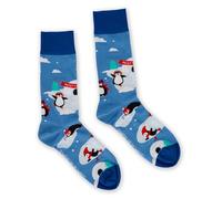 Legami Penguin, Calzini di Natale It's a Match, Tema, Tessuto Elasticizzato, Lavabili in Lavatrice, Calze Natalizie, Taglia Adulto (35-40), Unisex