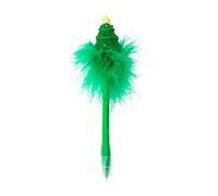 Legami - Penna a Sfera con Albero di Natale luminoso, Inchiostro Blu, Punta da 0,7 mm, 3,5x20 cm, per Bambini e Adulti, Tema Xmas Tree