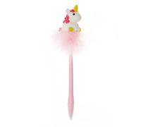 Legami - Penna a Sfera con Unicorno luminoso, Inchiostro Blu, Punta da 0,7 mm, 3,5x20 cm, per Bambini e Adulti, Tema Unicorn