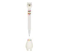 Legami Penna a Sfera Llama con Base - Stand-Ink Ovation - Tema Lama - Inchiostro Blu