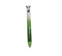 Legami - Penna Click&Clack a Due Colori, Inchiostro Nero e rosa, Penna a Scatto, Ideale per Scuola Ufficio Casa, Bicolore, Diametro Punta 1 mm, Tema Panda Bamboo