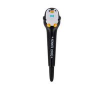 Legami - Penna Gel Antistress Squeezies, Tema Penguin, Cancelleria Per Scrivere Rilassarsi Concentrarsi, Penna Anti Stress, Super Morbida, Inchiostro Nero, Diametro Punta 1 mm