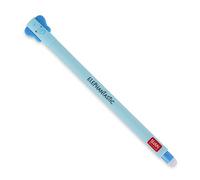 Legami - Penna Gel Cancellabile, Sfera sull'Estremità per Rimuovere l'Inchiostro senza Consumare il Foglio - Inchiostro Nero Termosensibile, Diametro Punta 0,7 mm - Tema Elefante
