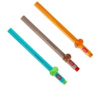 LEGAMI - Penna gel - Lovely Friends, animale decorativo, rimovibile e combinabile, previene rotoli, punta fine 0,5 mm, set da 3 DINO, TIGER e TEDDY (WILD)