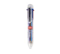 Legami - Penna Sfera a 6 Colori, Magic Rainbow, 1,4x11 cm, Colori Inchiostri: Nero, Rosso, Viola, Arancione, Verde, Blu, Punta da 1,0 mm, Tratto Preciso