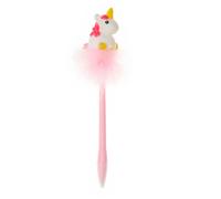 Legami - Penna a Sfera con Unicorno luminoso, Inchiostro Blu, Punta da 0,7 mm, 3,5x20 cm, per Bambini e Adulti, Tema Unicorn
