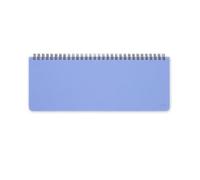 Legami - Planning da Scrivania 13 Mesi - Desk Planner da Gennaio 2025 a Gennaio 2026, Agenda da Tavolo Formato Orizzontale, Spiralata, Una Settimana per Pagina, Rubrica, 27.2 x 10.2, Cornflower