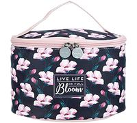 Legami - Pochette Porta Trucchi, Hello Beauty, 21x19 cm, Case con Chiusura a Zip, Tasche Interne e Fascette Elastiche Pennelli, Tema Flower Bloom, Live Life in Full Bloom, Resistente