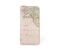 Legami - Porta documenti da viaggio, 4 Tasche grandi, 7 Tasche piccole, Chiusura a Zip, Protezione RFID, 11x24 cm, Tema Travel