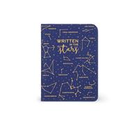 Legami - Porta Passaporto Blu, Passport Holder Portafoglio per Viaggiare, Custodia per Passaporto, 1 Tasca per Passaporto, 4 Tasche per Carte, Protezione RFID, 10,5 x 14 x 1 cm, Tema Stars