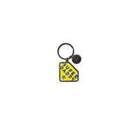 Legami - Portachiavi in Metallo Smaltato, What a Key Ring!, L 7 cm, in Zinco, Tema Super Daddy, Portachiavi con Anello a spirale, Finitura Lucida, Colori Brillanti, Charm per Impreziosire la Borsa