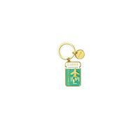 Legami - Portachiavi in Metallo Smaltato, What a Key Ring!, L 7 cm, in Zinco, Tema Travel, Portachiavi con Anello a spirale, Finitura Lucida, Colori Brillanti, Charm per Impreziosire la Borsa