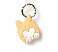 Legami - Portachiavi per Airtag, Copertura protettiva, non influisce sul Segnale, personalizza il tuo Dispositivo, 3,8x5 cm, Tema Corgie