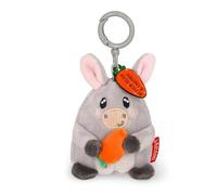 Legami - Portachiavi Super Soft! a Tema Donkey, Portachiavi di Peluche, Ciondolo con Messaggio Inciso e Moschettone in Zinco, 7x11 cm